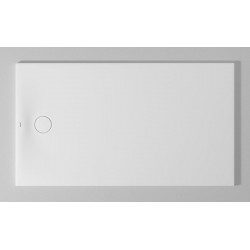 Bac à douche DU Tempano. rectangle 1600x900mm. blanc