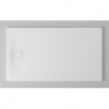 Bac à douche DU Tempano. rectangle 1600x900mm. blanc