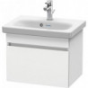 Meuble sous-vasque Duravit DURASTYLE COMPACT 398x500x368mm blanc mat/blanc mat