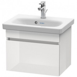 Meuble sous-vasque Duravit DURASTYLE COMPACT 398x500x368mm blanc mattt/basalt mat