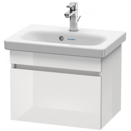 Meuble sous-vasque Duravit DURASTYLE COMPACT 398x500x368mm noyer foncé/blanc mat