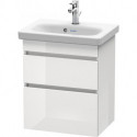 Meuble sous-vasque Duravit DURASTYLE COMPACT 610x500x368mm basalt matt/blanc mat