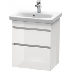 Meuble sous-vasque Duravit DURASTYLE COMPACT 610x500x368mm graphit matt/blanc mat