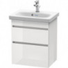 Meuble sous-vasque Duravit DURASTYLE COMPACT 610x500x368mm taupe/blanc mat