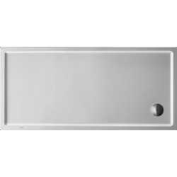 Receveur de douche rectangulaire STARCK SLIMLINE 1600x800x60mm blanc
