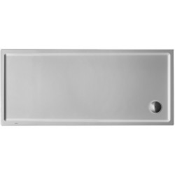 Receveur de douche rectangulaire STARCK SLIMLINE 1700x800x60mm blanc