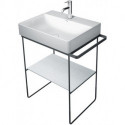 Console métallique BS DuraSquare 235312 565x451.HV + 50mm.HH l./r..chromé