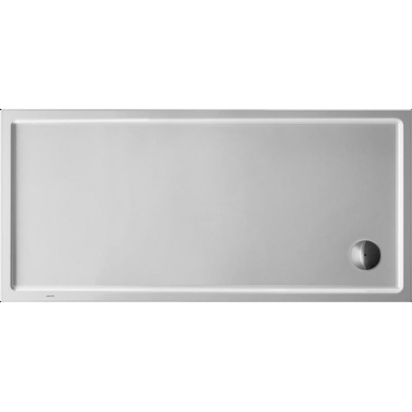Receveur de douche rectangulaire STARCK SLIMLINEavec antidérapant 1600x800x60mm blanc