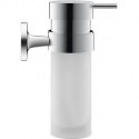 Distributeur de savon Starck T chroméavec verre blanc mat DURAVIT