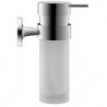 Distributeur de savon Starck T noir matavec verre blanc mat DURAVIT