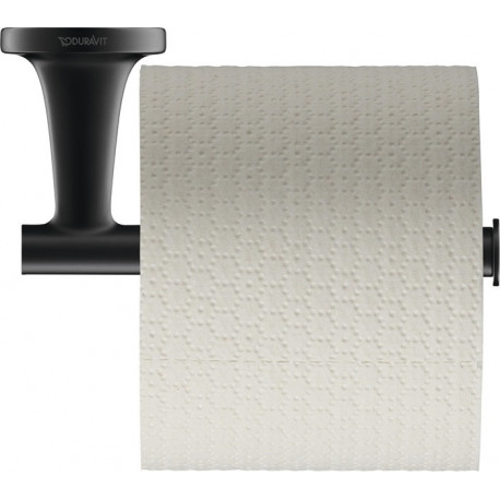 Support de rouleau de papier Starck T noir mat