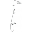 Système de douche B.2 chromééeavec thermostatique de douche DURAVIT