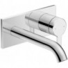 mitigeur lavabo à encastrer,174 L173mm, noir mat