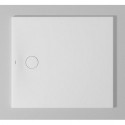 Bac à douche DU Tempano. rectangle 1000x900mm. Blanc. Antidérapant