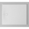 Bac à douche DU Tempano. rectangle 1200x1000mm. Blanc. Antidérapant