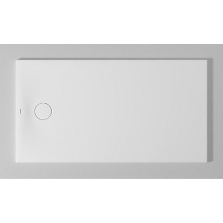 Bac à douche DU Tempano. rectangle 1400x750mm. Blanc. Antidérapant