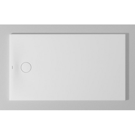 Bac à douche DU Tempano. rectangle 1400x800mm. Blanc. Antidérapant