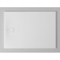 Bac à douche DU Tempano. rectangle 1400x1000mm. Blanc. Antidérapant