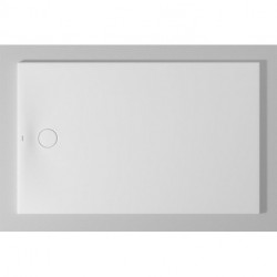 Bac à douche DU Tempano. rectangle 1600x1000mm. Blanc. Antidérapant