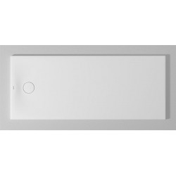 Bac à douche DU Tempano. rectangle 1700x700mm. Blanc. Antidérapant