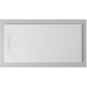 Bac à douche DU Tempano. rectangle 1800x900mm. Blanc. Antidérapant