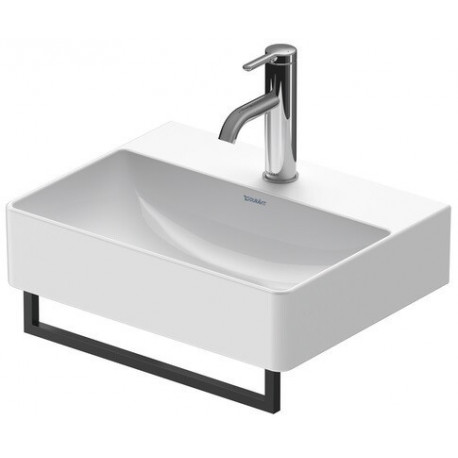 Sèche-serviettes DU Long: 399mm. noir mat