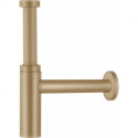 Siphon design bronze brossé