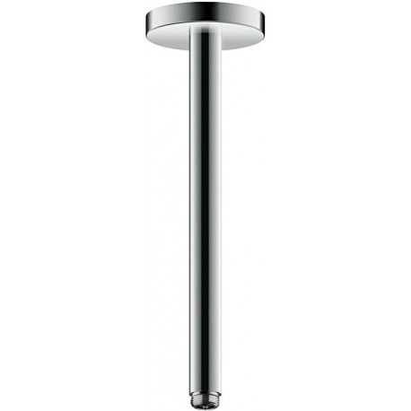 Bras de douche S 300 mm plafond chroméé