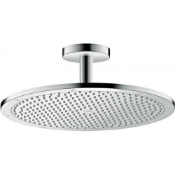 tête de douche 350 Air 1jetavec raccordement plafond 100 mm chroméé