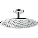 tête de douche 350 Air 1jetavec raccordement plafond 100 mm chroméé