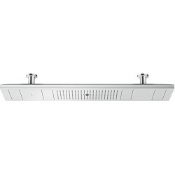 tête de douche 1200 x 300 4jet sans éclairage chroméé