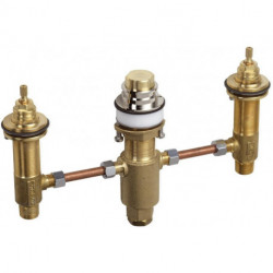 Corps de base HG AXOR DN 15. pour mitigeur bain-douche 3 trous sur rebord