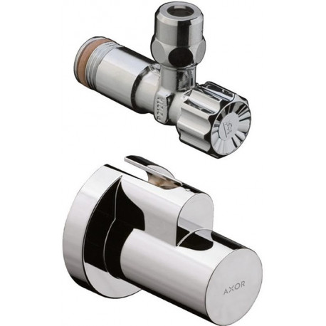 Robinet d'angle AXOR avec étui chromé