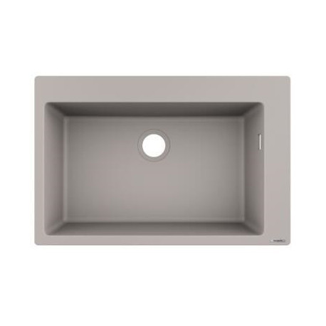 S510-F660 Evier encastré 660 gris béton