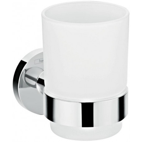 Porte-verre chroméé
