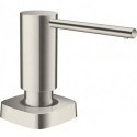 A71 Distributeur de liquide vaisselle aspect acier inox