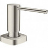 A71 Distributeur de liquide vaisselle aspect acier inox