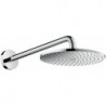tête de douche Raindance S 240 1jet PowderRain av bras de douche 389 mm chroméé