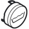 Bouton Baignoire noir