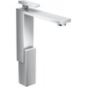mitigeur lavabo 280, coupe diamant, bonde push-open chroméé