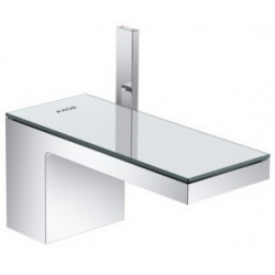 mitigeur lavabo 70, bonde push-open chromée/miroir