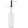 Distributeur de liquide vaisselle chroméé