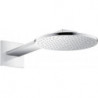 tête de douche 250 1jetavec bras de douche 450 mm chroméé