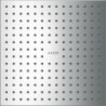 tête de douche 250 x 250 mm 1jet encastré plafond chroméé