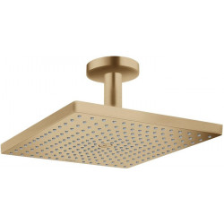 tête de douche Raindance E 300 Air 1jet, raccord plafond 100mm, bronze brossé