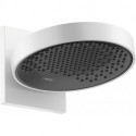 tête de douche 250 jetavec bras de douche EcoSmart blanc mat
