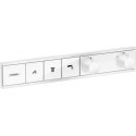 Module thermostatique RainSelect encastréavec 3 fonctions blanc mat