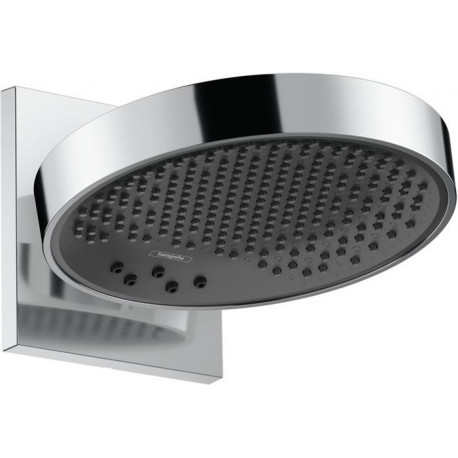 tête de douche 250 3jetavec bras de douche EcoSmart chroméé