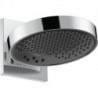 tête de douche 250 3jetavec bras de douche chroméé