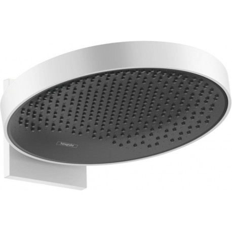 tête de douche 360 1jetavec bras de douche blanc mat